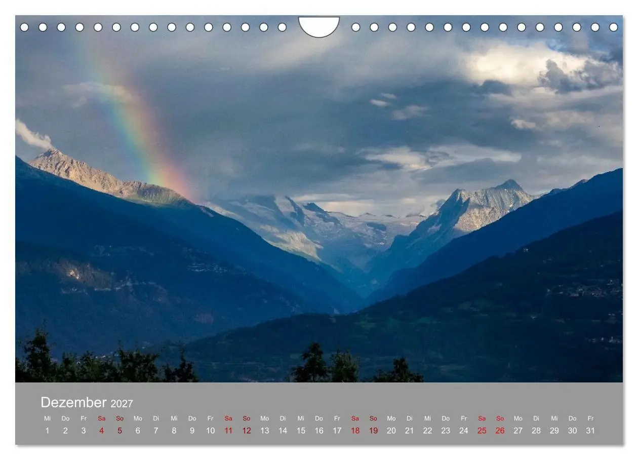 Bild: 9783516782059 | TMB - Mont Blanc (Wandkalender 2027 DIN A4 quer), CALVENDO...