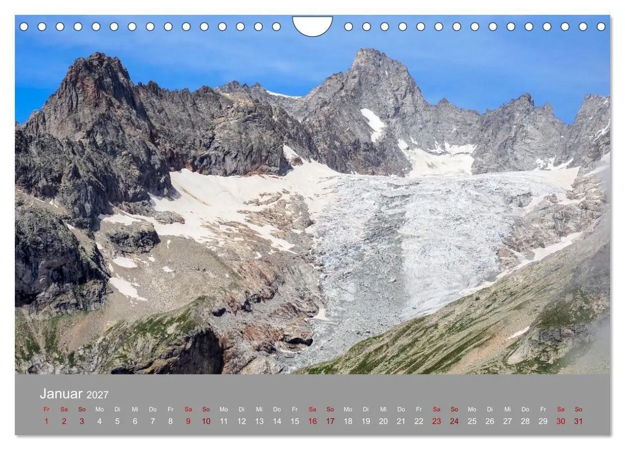 Bild: 9783516782059 | TMB - Mont Blanc (Wandkalender 2027 DIN A4 quer), CALVENDO...