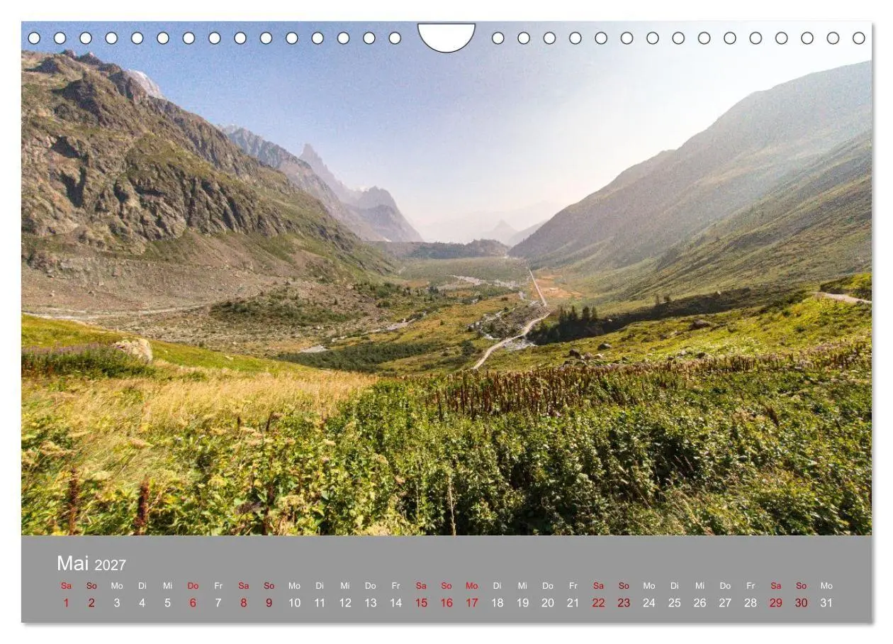 Bild: 9783516782059 | TMB - Mont Blanc (Wandkalender 2027 DIN A4 quer), CALVENDO...