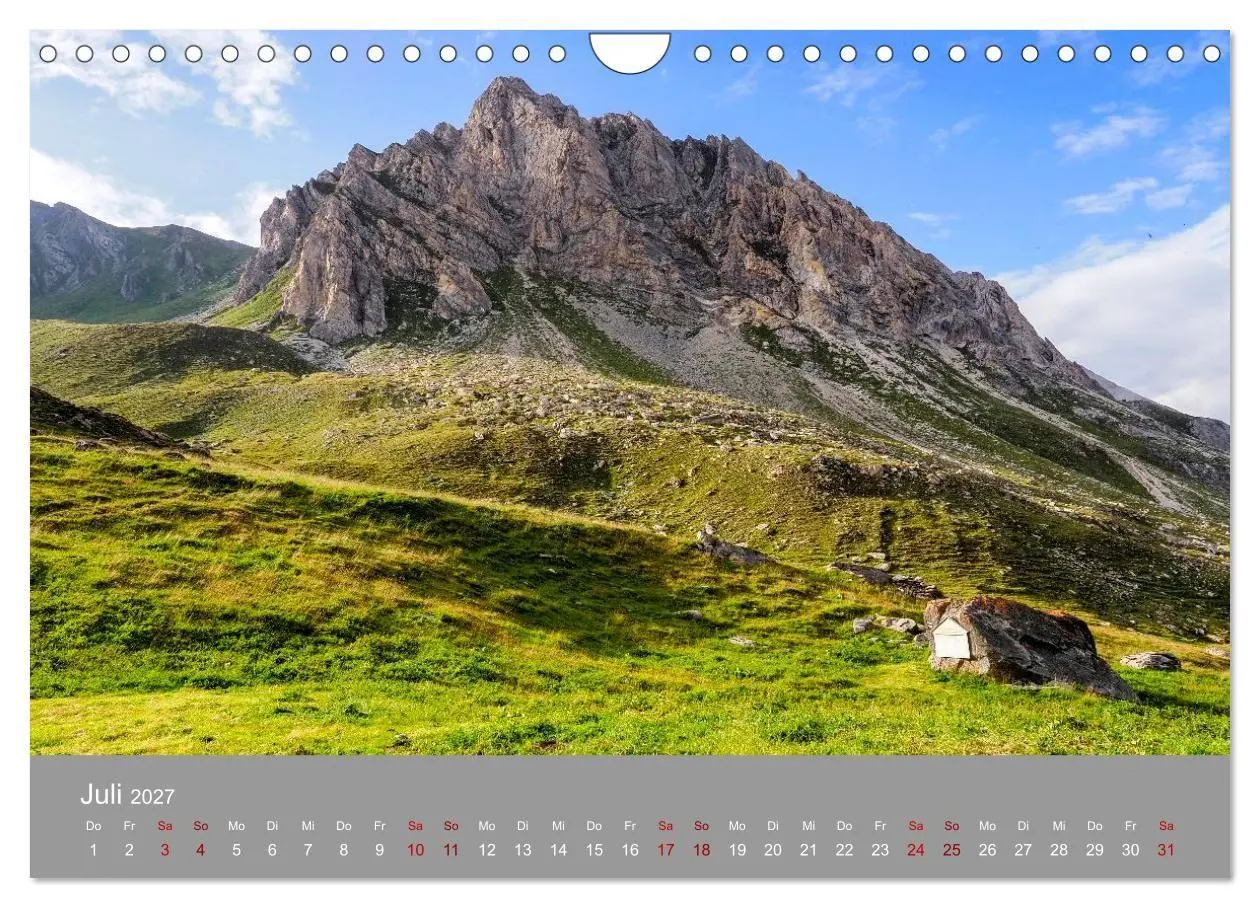 Bild: 9783516782059 | TMB - Mont Blanc (Wandkalender 2027 DIN A4 quer), CALVENDO...