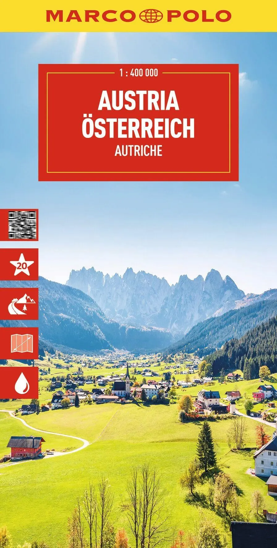 Cover: 9783575022059 | MARCO POLO Reisekarte Österreich 1:400.000 | (Land-)Karte | Deutsch