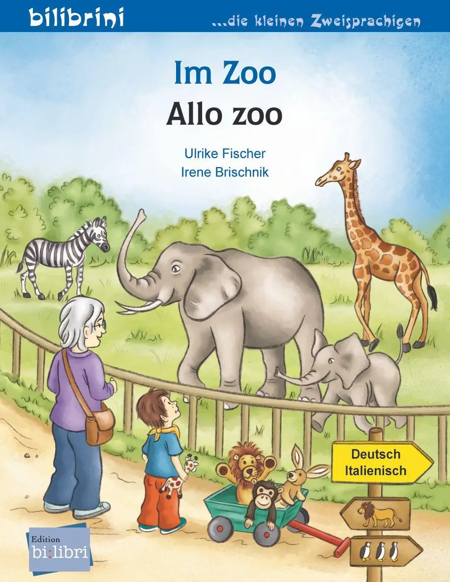Cover: 9783695052059 | Im Zoo (Deutsch-Italienisch) | Zweisprachiges Kinderbuch | Fischer