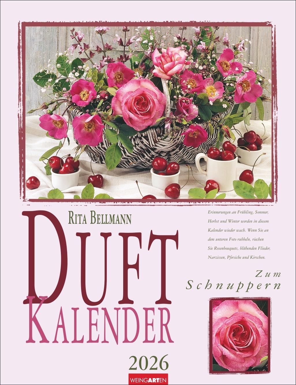 Cover: 9783839902059 | Duftkalender 2026 | Rita Bellmann | Kalender | Spiralbindung | 14 S.