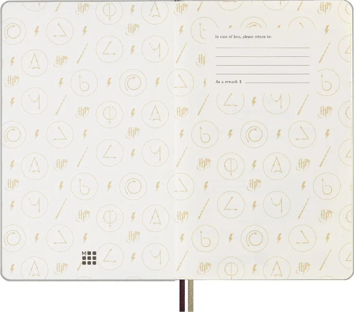 Bild: 8056999272159 | Moleskine Harry Potter Wingdarium 12 Monate Wochen Notizkalender...