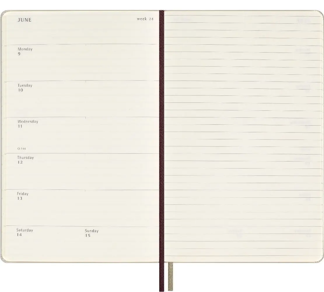 Bild: 8056999272159 | Moleskine Harry Potter Wingdarium 12 Monate Wochen Notizkalender...