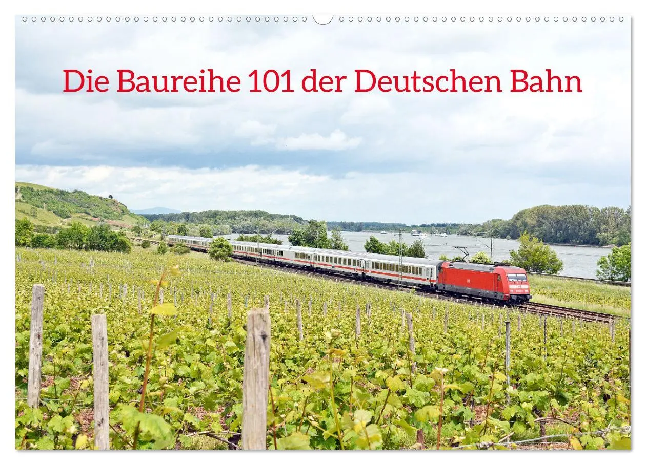Cover: 9783457372159 | Die Baureihe 101 der Deutschen Bahn (Wandkalender 2026 DIN A2...