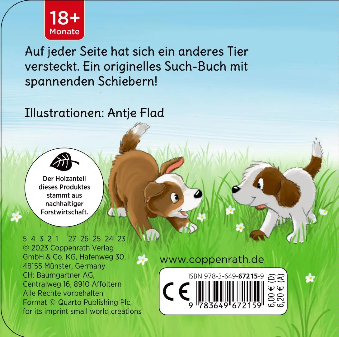 Rückseite: 9783649672159 | minifanten 40: Wau! Wau! Wer bellt da? | Antje Flad | Buch | 14 S.