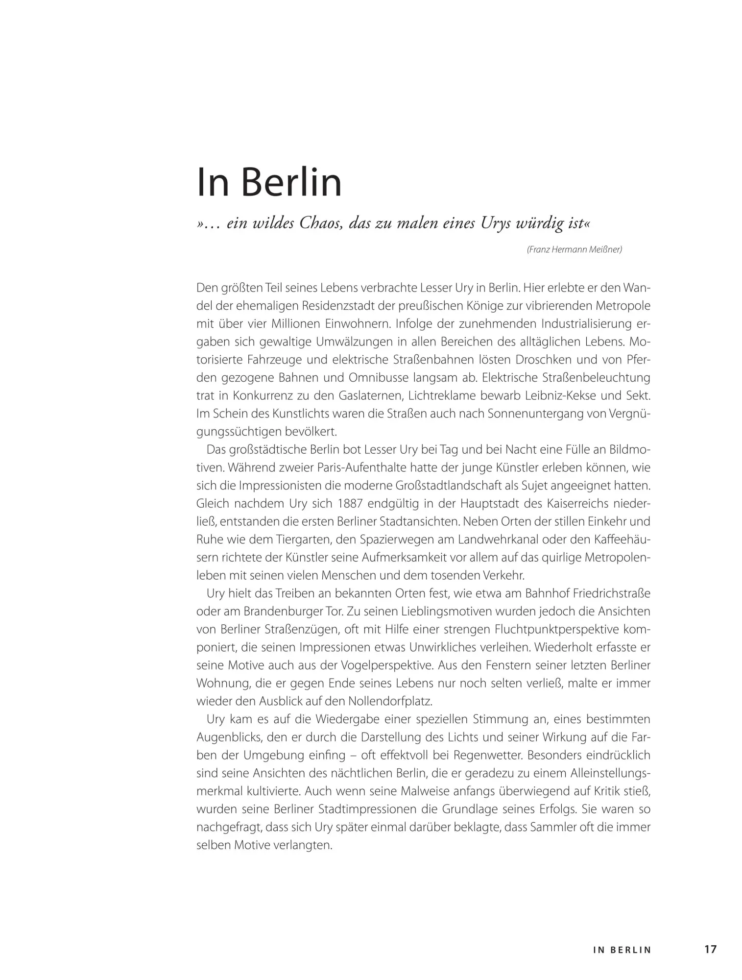 Bild: 9783898092159 | Lesser Ury | Maler der Moderne | Sabine Lata | Buch | 144 S. | Deutsch