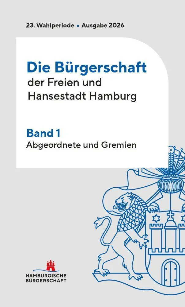 Cover: 9783958792159 | Hamburgische Bürgerschaft 23. Wahlperiode | Band 1 | Bürgerschaft