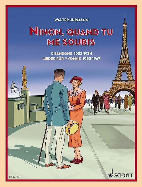 Cover: 9783795712259 | Ninon, quand tu me souris, Singstimme und Klavier | Walter Jurmann