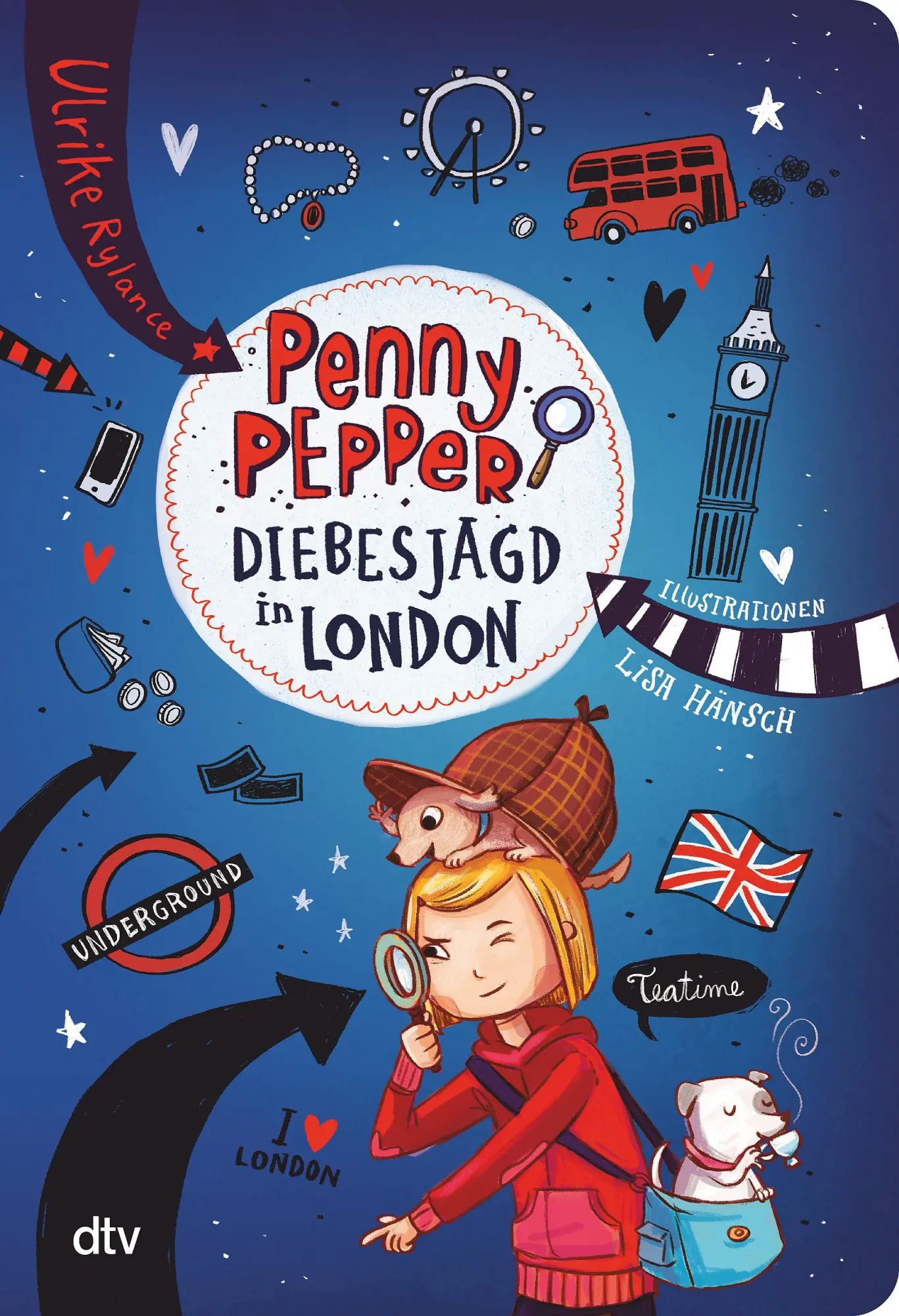 Cover: 9783423762359 | Penny Pepper 7 - Diebesjagd in London | Ulrike Rylance | Taschenbuch