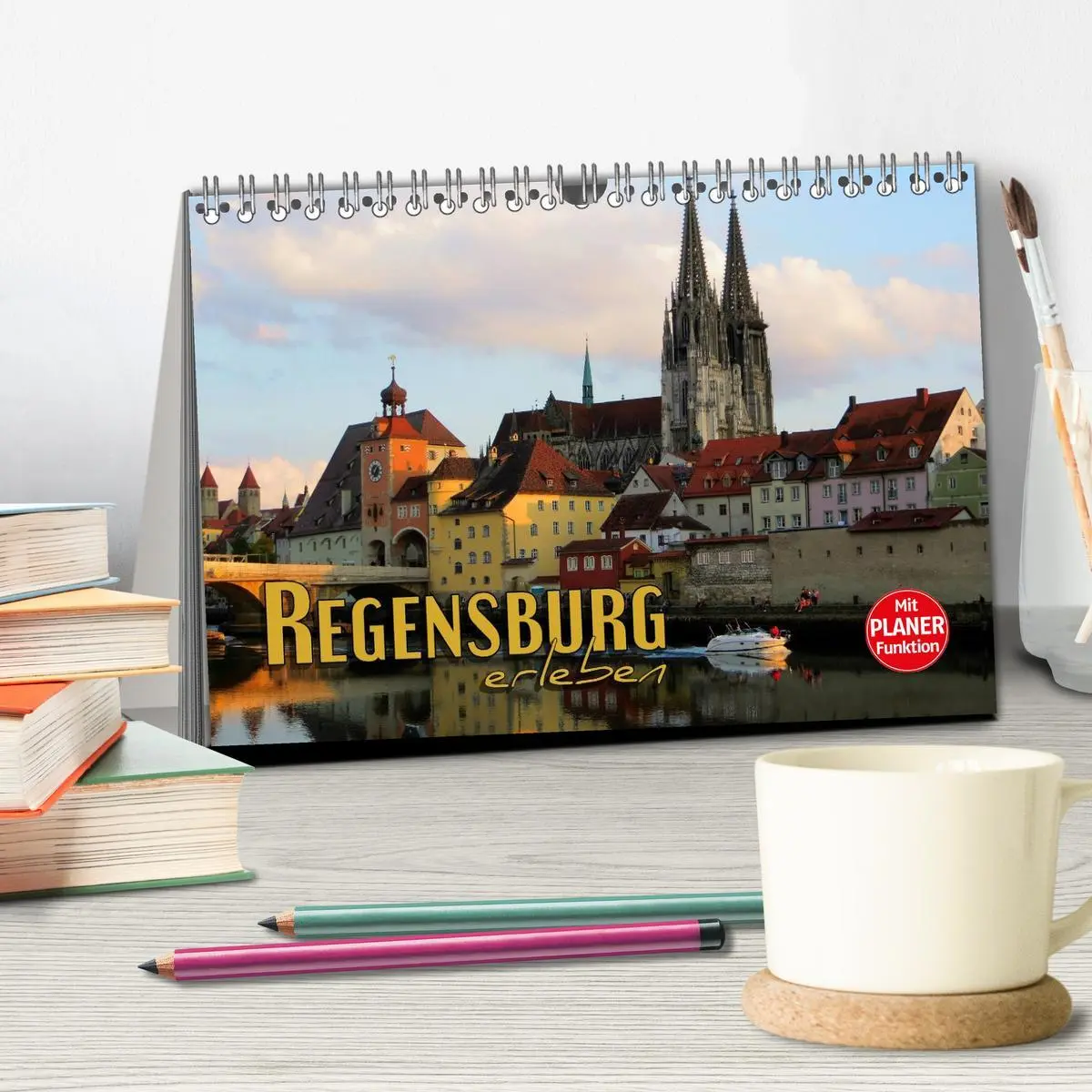 Bild: 9783457972359 | Regensburg erleben (Tischkalender 2026 DIN A5 quer), CALVENDO...