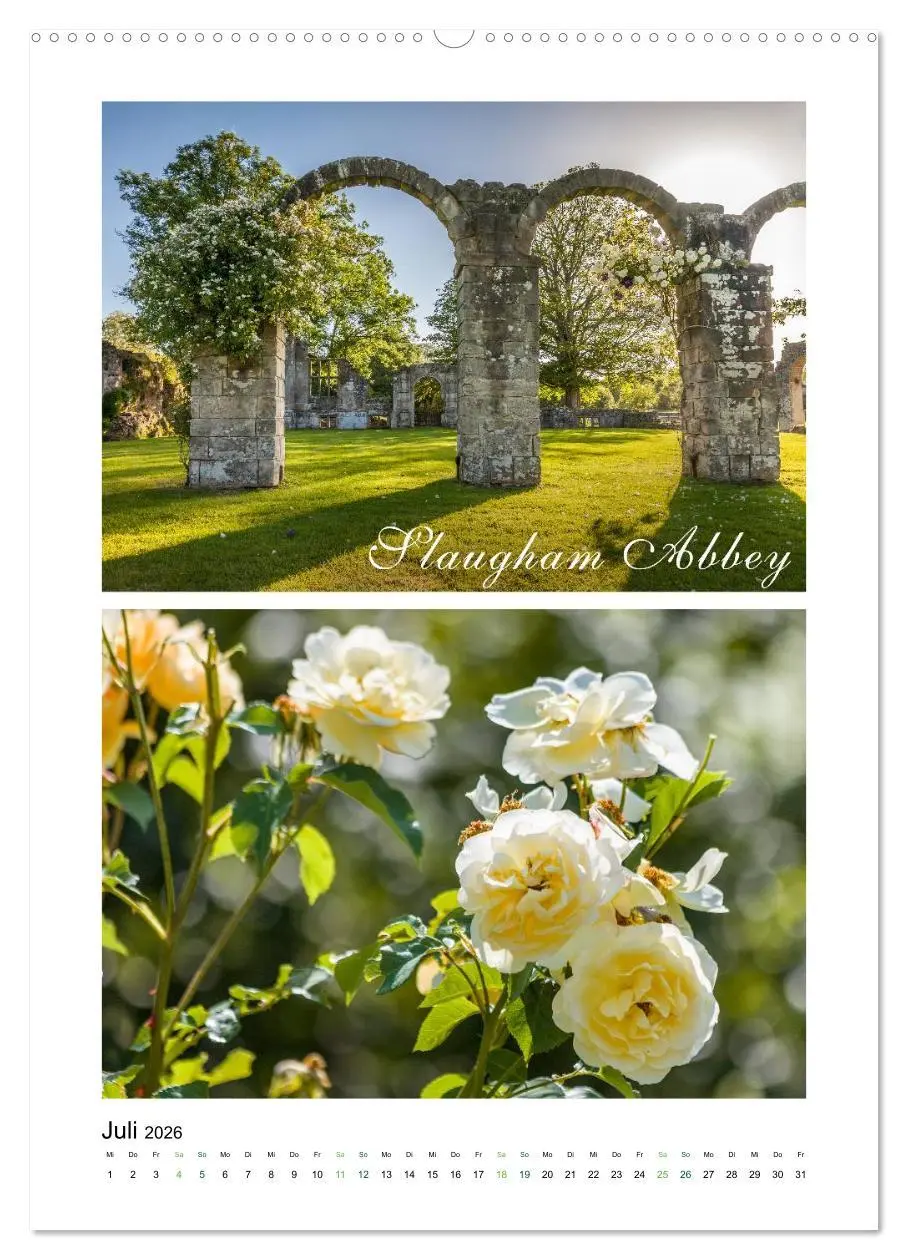 Bild: 9783516442359 | Gartenparadiese in England (Wandkalender 2026 DIN A2 hoch),...