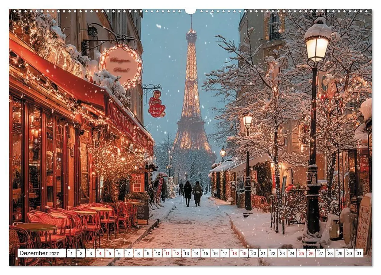 Bild: 9783516752359 | Bonjour, Kaffee! Bonjour, Paris! (hochwertiger Premium Wandkalender...