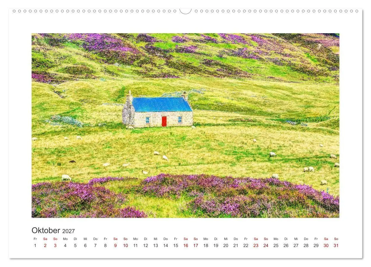 Bild: 9783569222359 | Schottland - Magische Landschaften der Highlands (Wandkalender 2027...