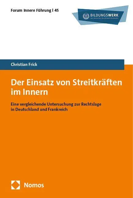 Cover: 9783756022359 | Der Einsatz von Streitkräften im Innern | Christian Frick | Buch