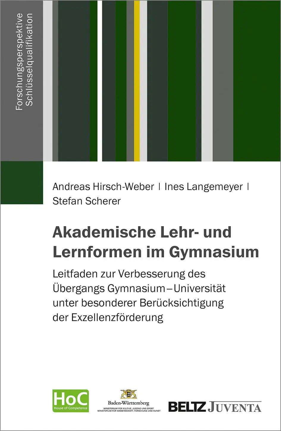 Cover: 9783779962359 | Akademische Lehr- und Lernformen im Gymnasium | Hirsch-Weber | Buch