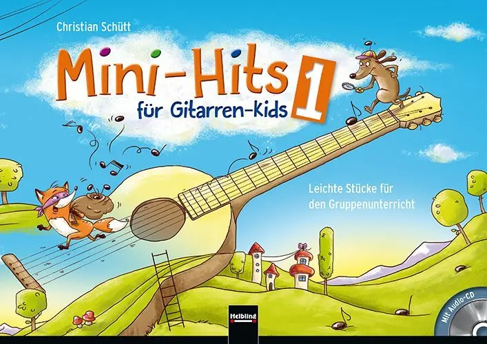 Cover: 9783990352359 | Mini-Hits für Gitarren-Kids, m. Audio-CD.Tl.1 | Christian Schütt