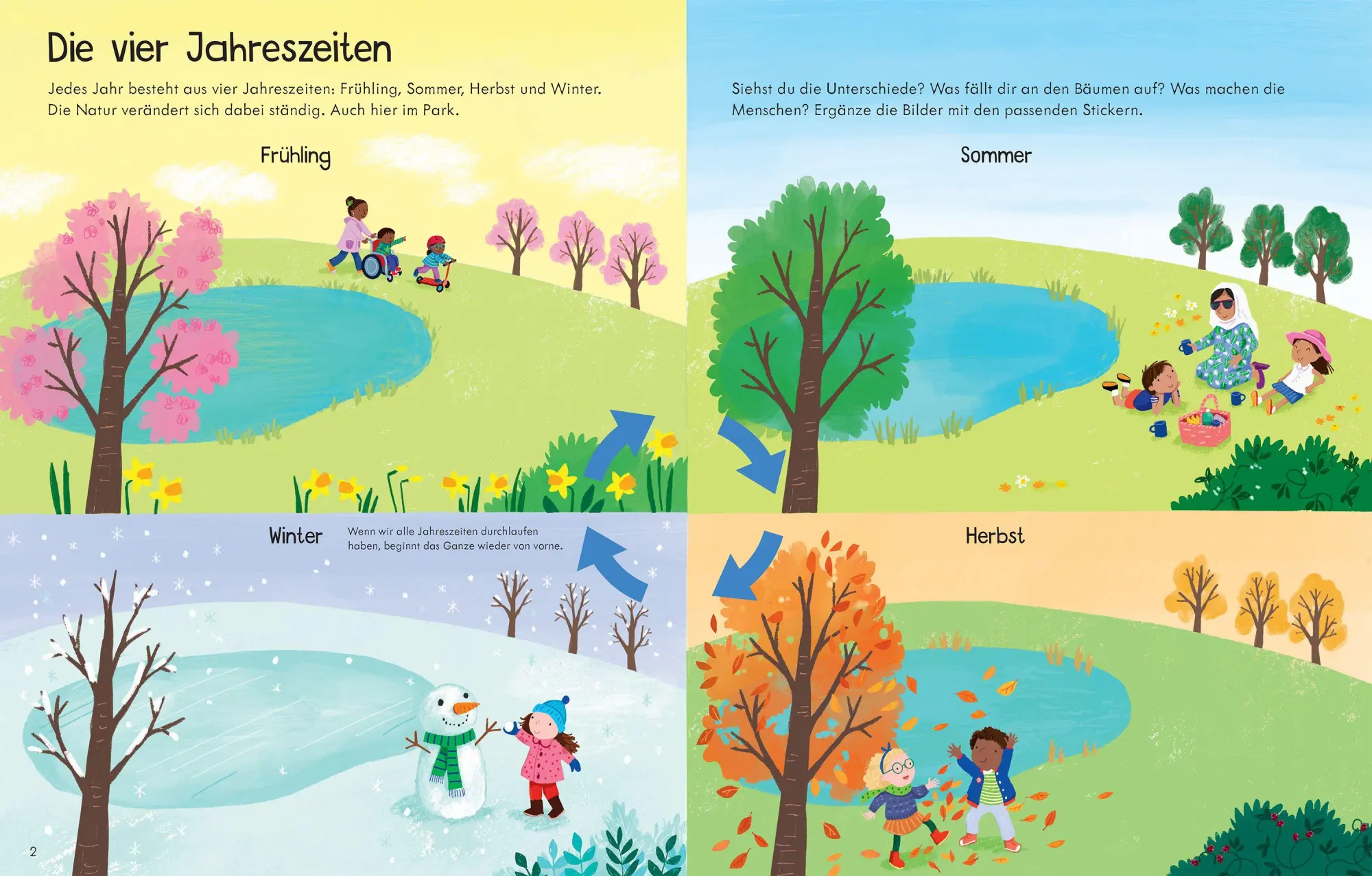 Bild: 9781035702459 | Mein erstes Stickerbuch: Das Wetter rund ums Jahr | Alice Beecham