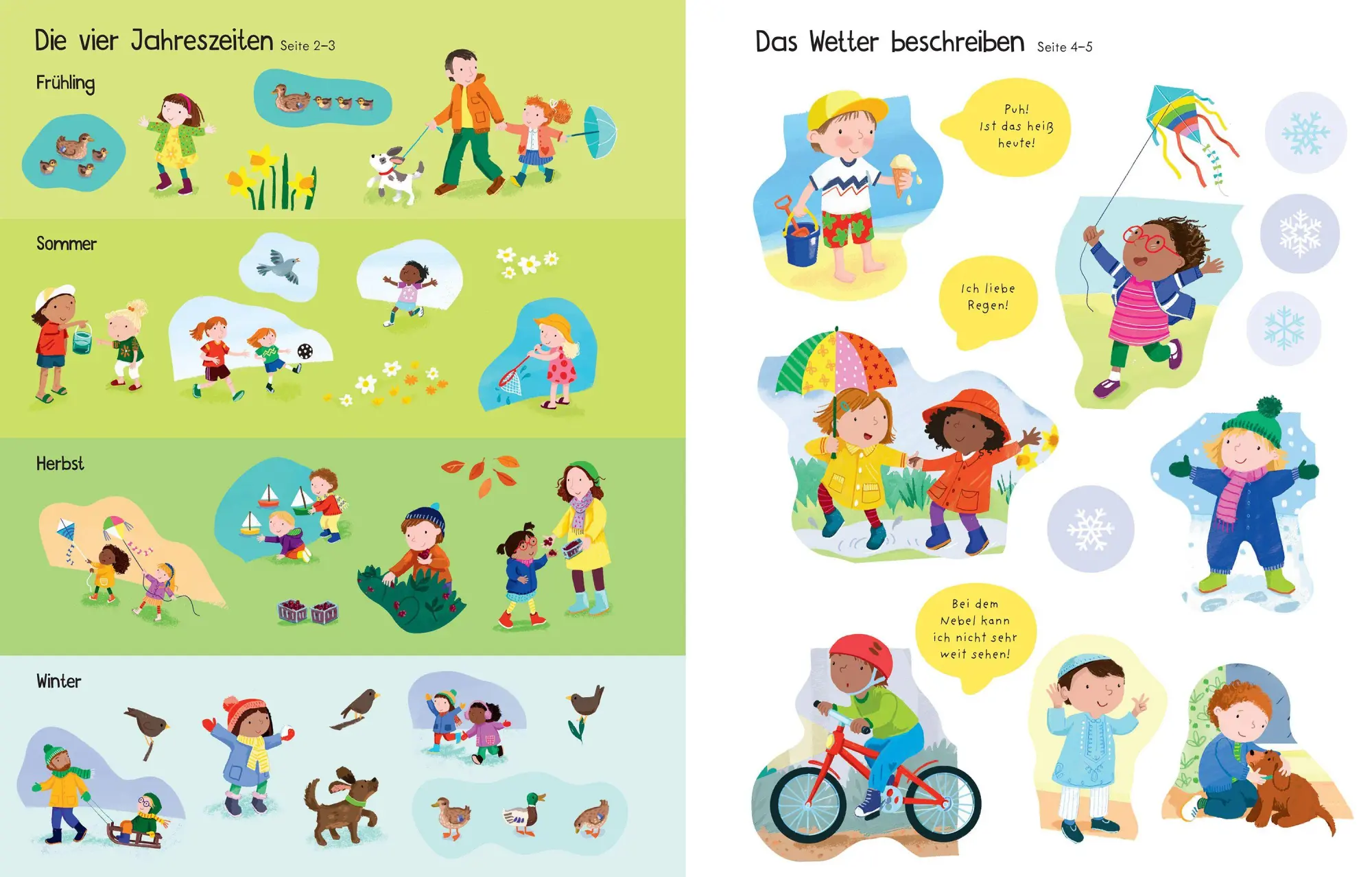 Bild: 9781035702459 | Mein erstes Stickerbuch: Das Wetter rund ums Jahr | Alice Beecham