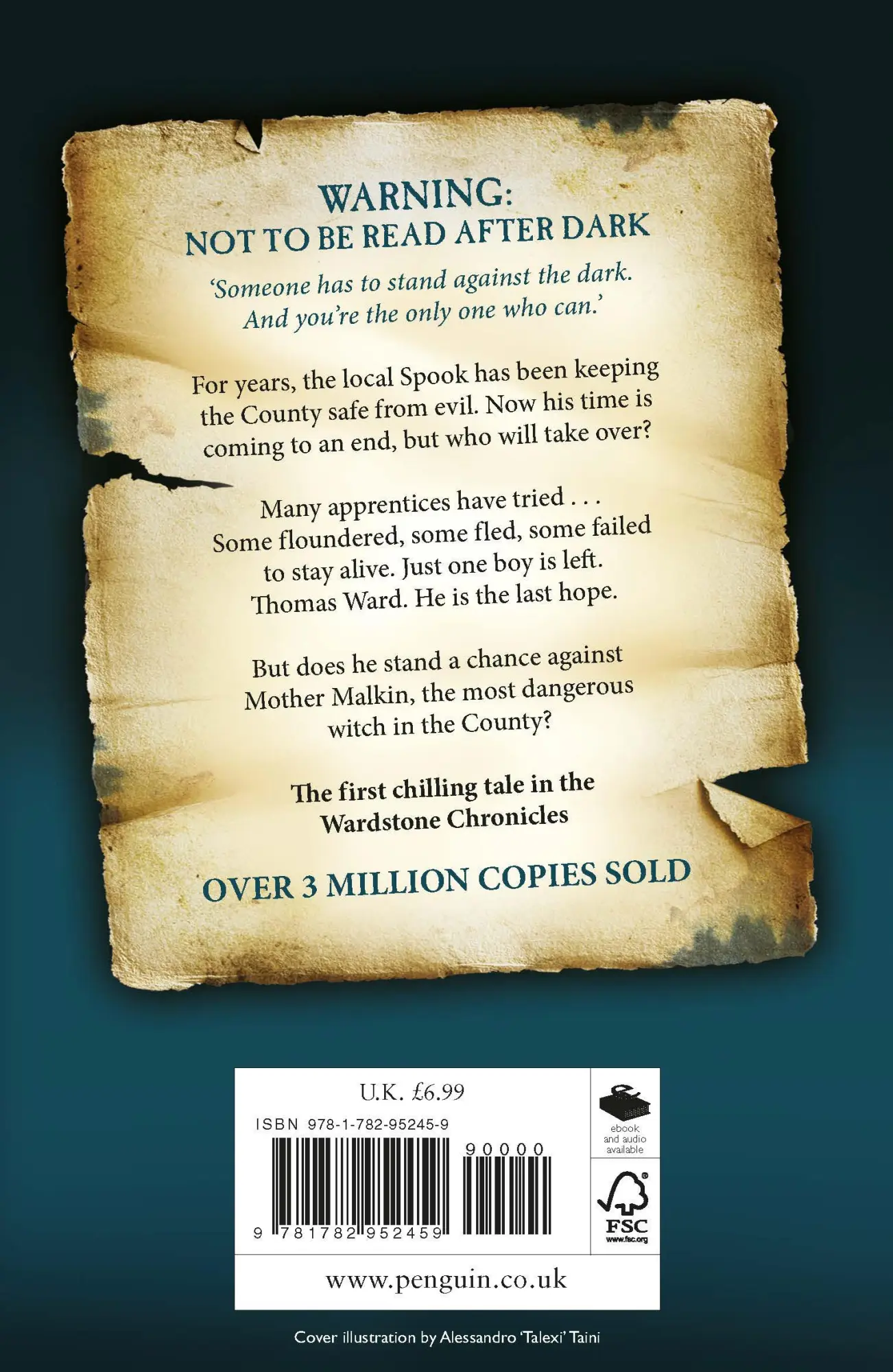 Rückseite: 9781782952459 | The Spook's Apprentice | Book 1 | Joseph Delaney | Taschenbuch | 2014