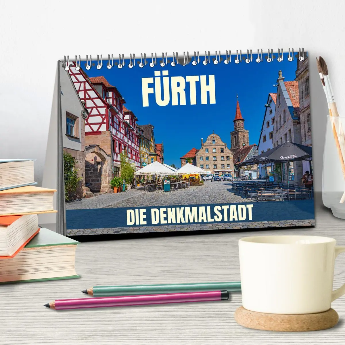 Bild: 9783457272459 | Fürth - die Denkmalstadt (Tischkalender 2026 DIN A5 quer), CALVENDO...