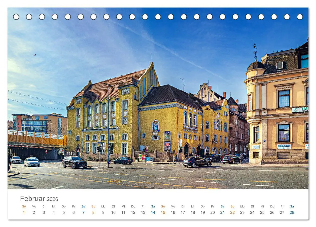 Bild: 9783457272459 | Fürth - die Denkmalstadt (Tischkalender 2026 DIN A5 quer), CALVENDO...
