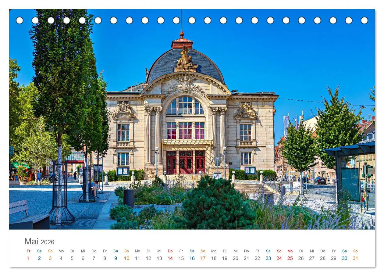 Bild: 9783457272459 | Fürth - die Denkmalstadt (Tischkalender 2026 DIN A5 quer), CALVENDO...