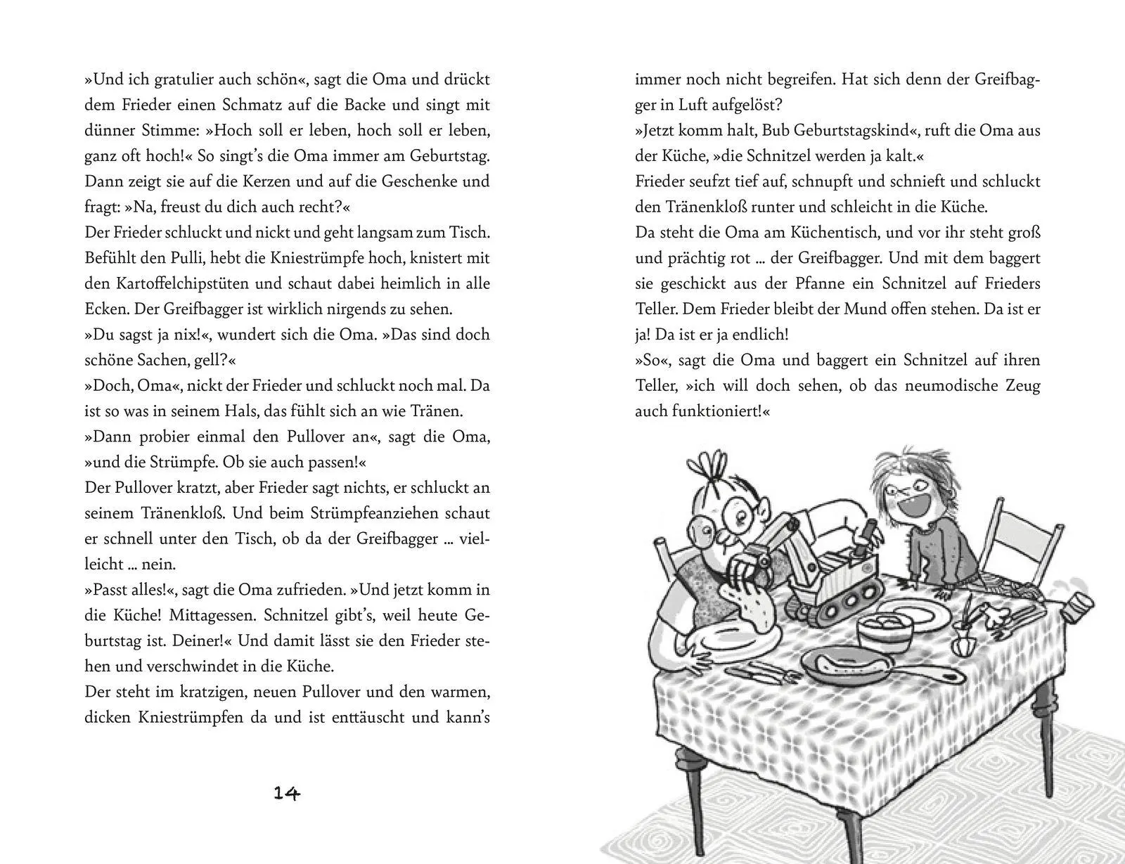 Bild: 9783737372459 | 'Oma!', schreit der Frieder | Neuauflage | Gudrun Mebs | Buch | 96 S.