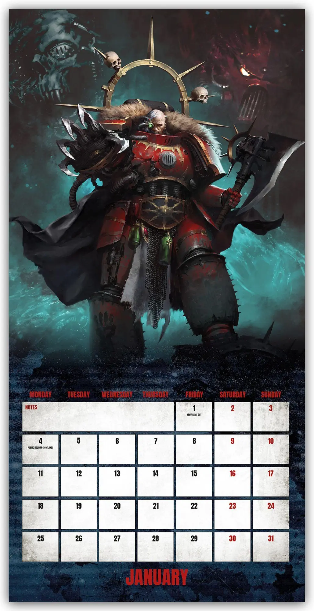 Bild: 9783803532459 | Warhammer 2027 - Wandkalender | Danilo Promotion Ltd | Kalender | 2027