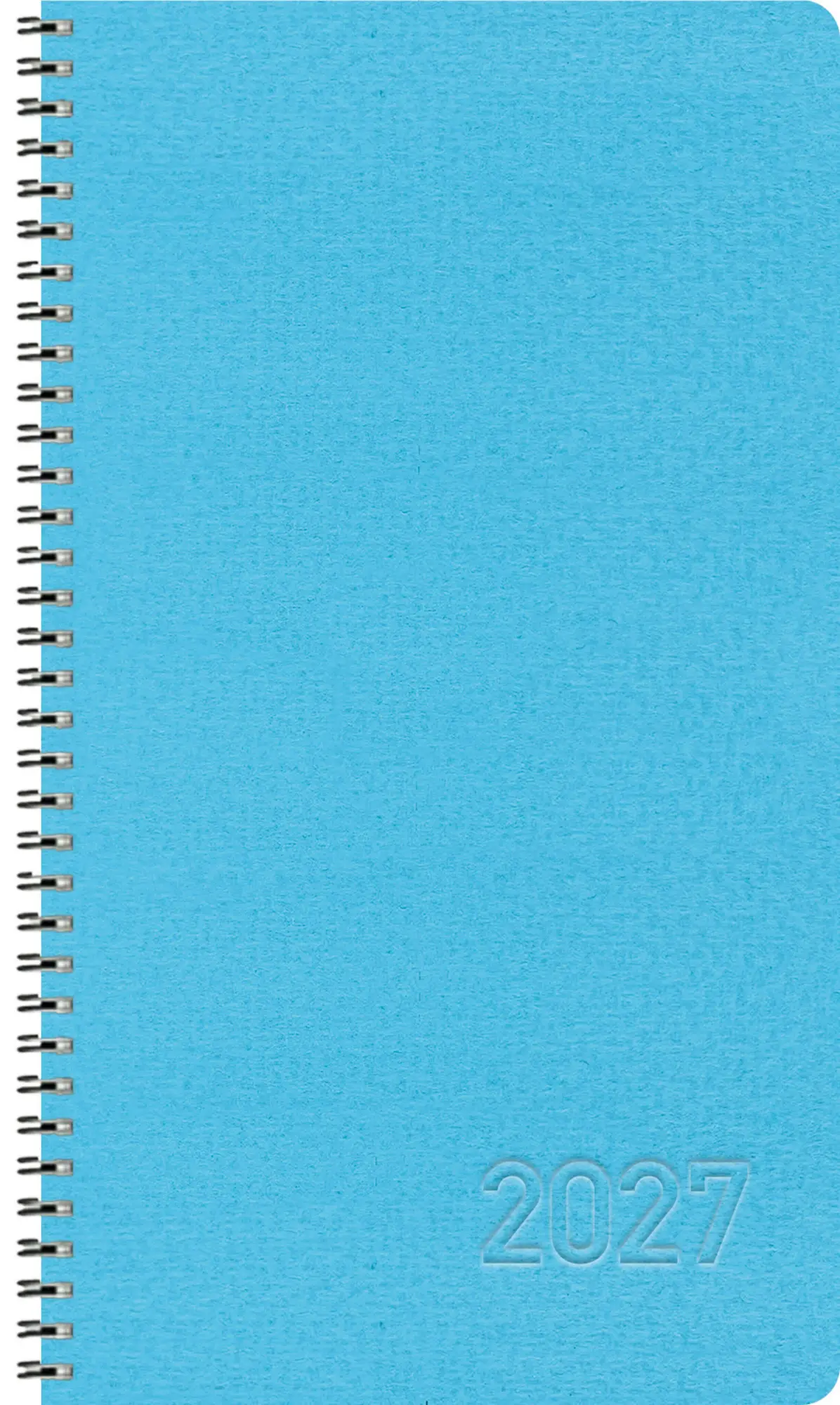 Cover: 9783819302459 | Taschenkalender Wochentimer Small Blau 2027 | Korsch Verlag | Buch