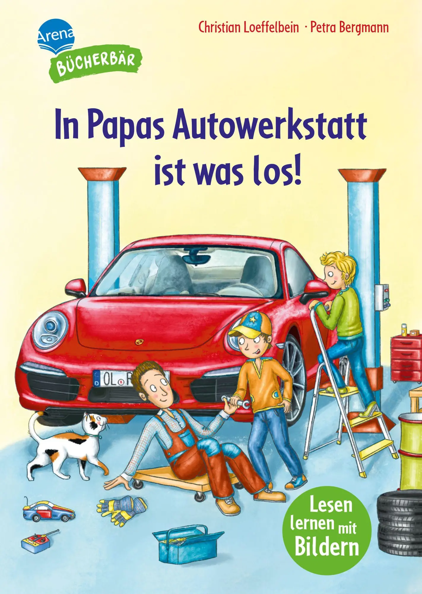 Cover: 9783401722559 | In Papas Autowerkstatt ist was los! | Christian Loeffelbein | Buch