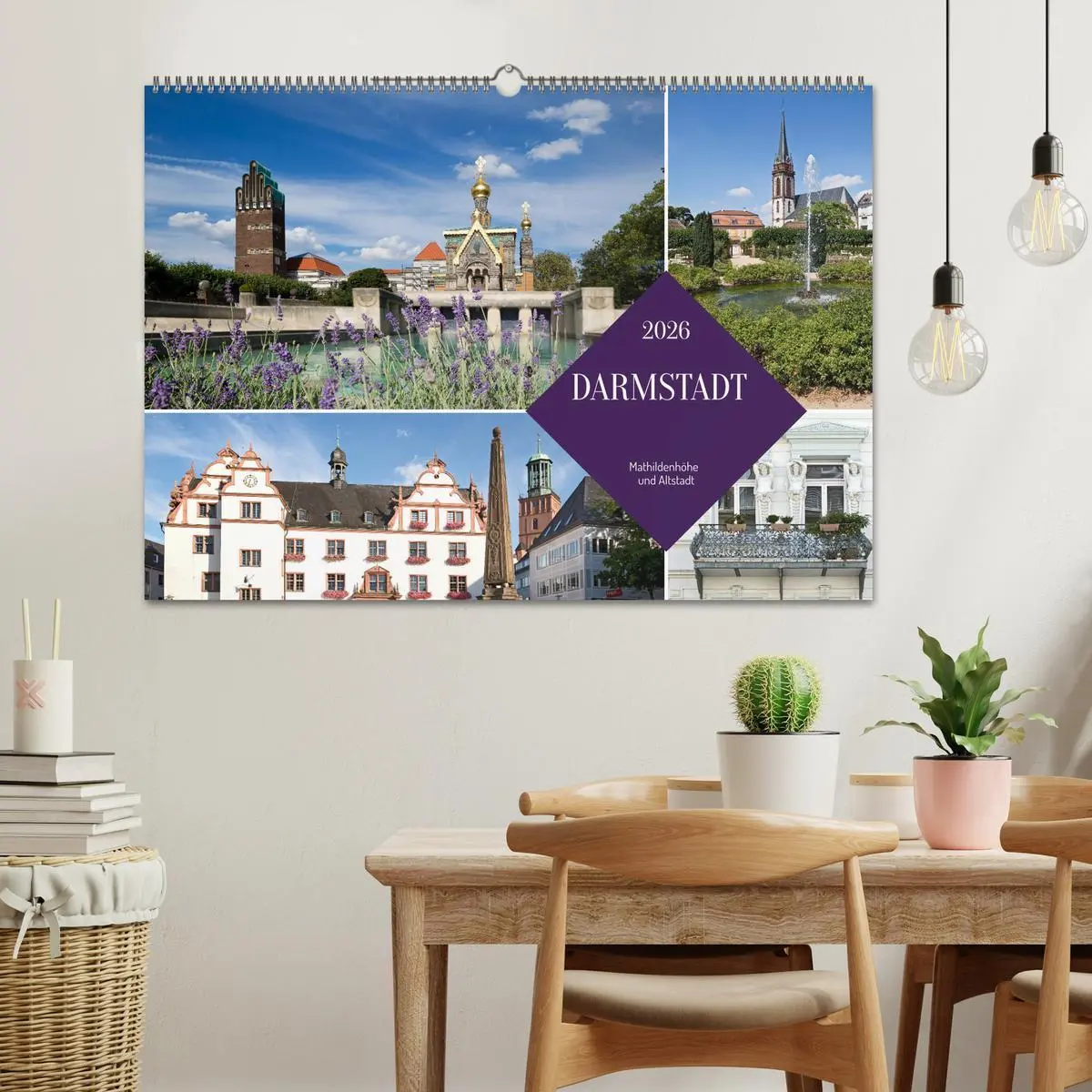 Bild: 9783457572559 | Darmstadt - Mathildenhöhe und Altstadt (Wandkalender 2026 DIN A2...