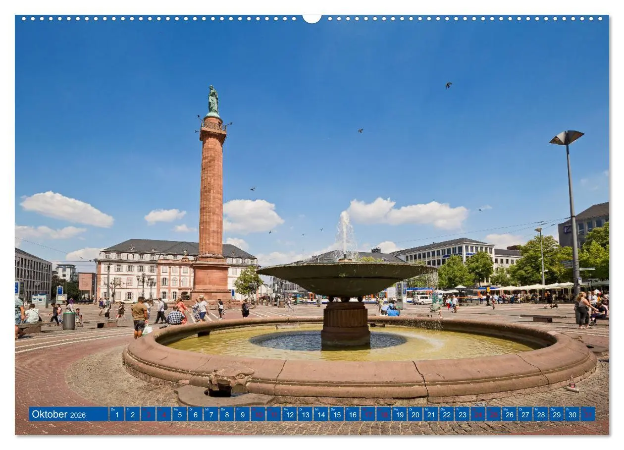 Bild: 9783457572559 | Darmstadt - Mathildenhöhe und Altstadt (Wandkalender 2026 DIN A2...
