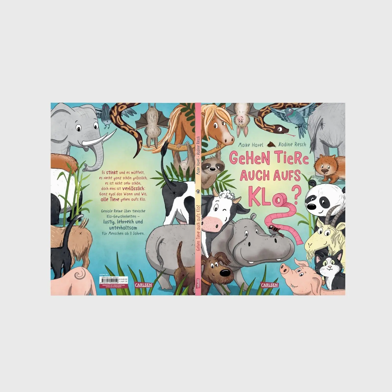 Bild: 9783551522559 | Gehen Tiere auch aufs Klo? | Maike Harel | Buch | 32 S. | Deutsch