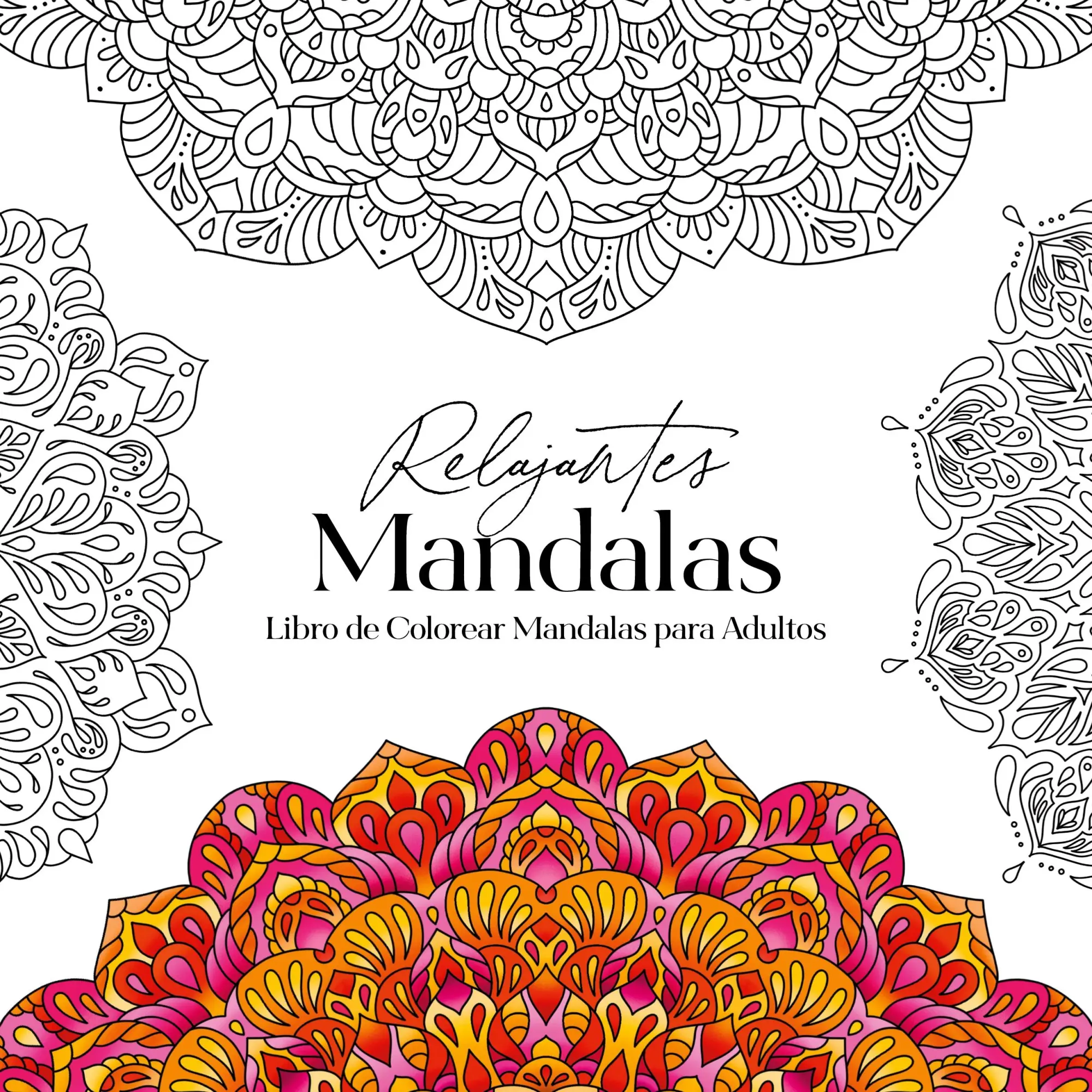 Cover: 9788411742559 | Relajantes Mandalas Libro de Colorear Mandalas para Adultos | Burger