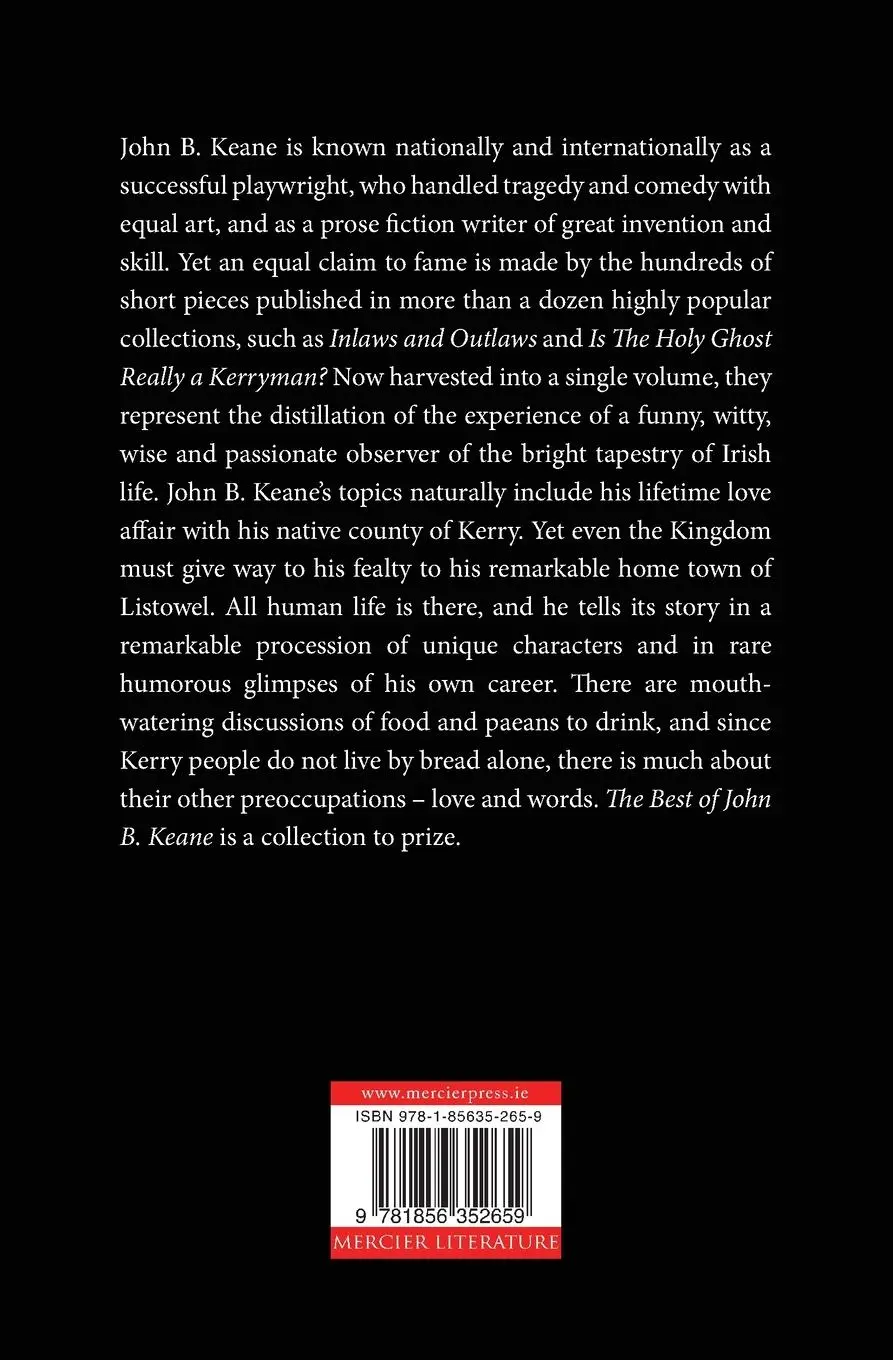 Rückseite: 9781856352659 | The Best Of John B Keane | Collected Humorous Writings | John B. Keane