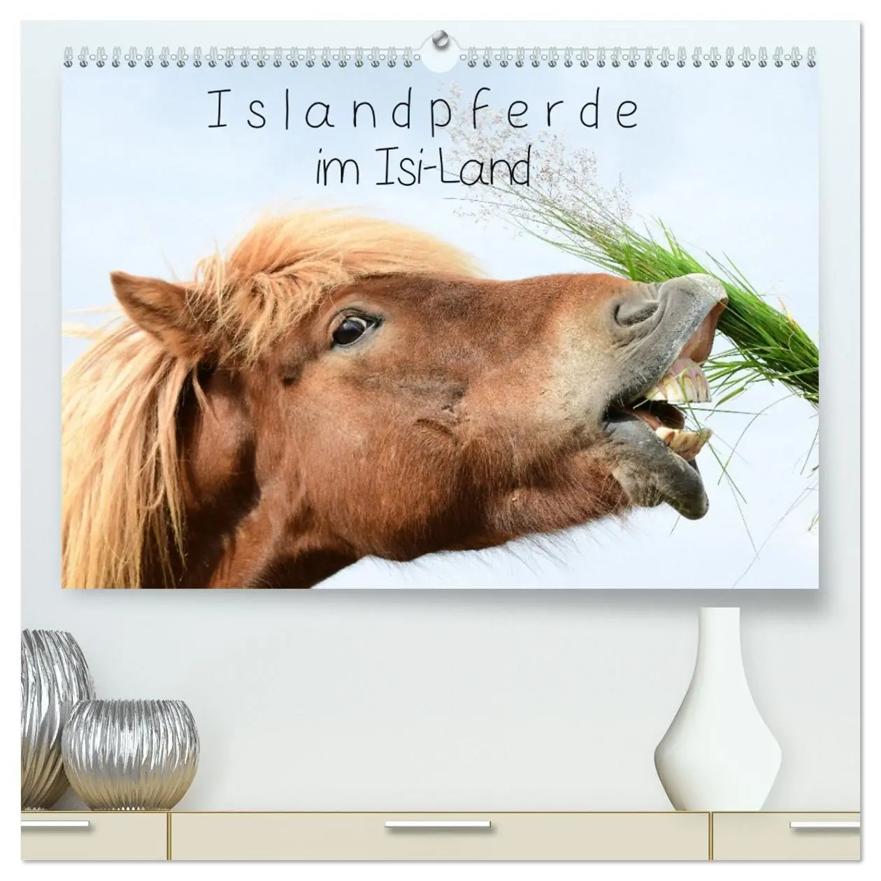 Cover: 9783457322659 | Islandpferde im Isi-Land (hochwertiger Premium Wandkalender 2026...