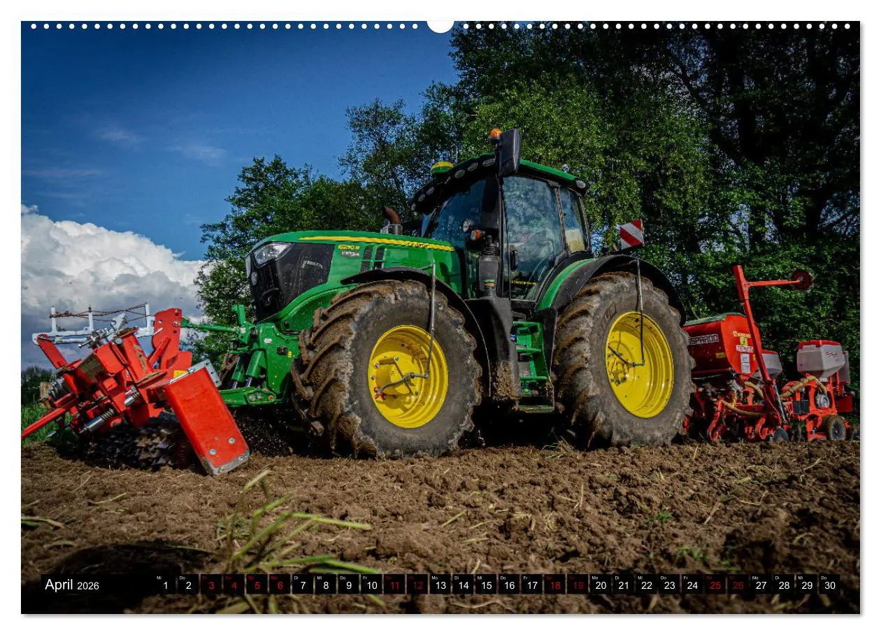 Bild: 9783457492659 | Agrartechnik (hochwertiger Premium Wandkalender 2026 DIN A2 quer),...