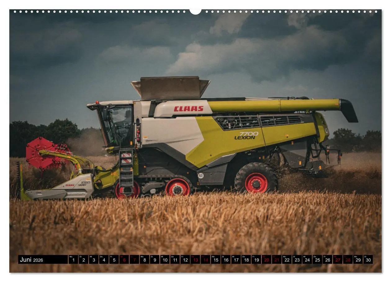 Bild: 9783457492659 | Agrartechnik (hochwertiger Premium Wandkalender 2026 DIN A2 quer),...