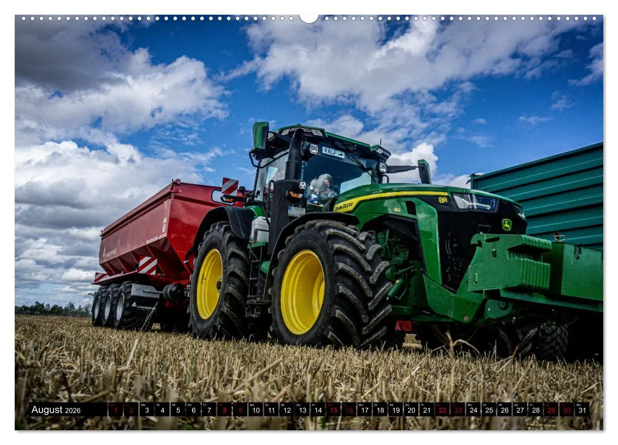 Bild: 9783457492659 | Agrartechnik (hochwertiger Premium Wandkalender 2026 DIN A2 quer),...