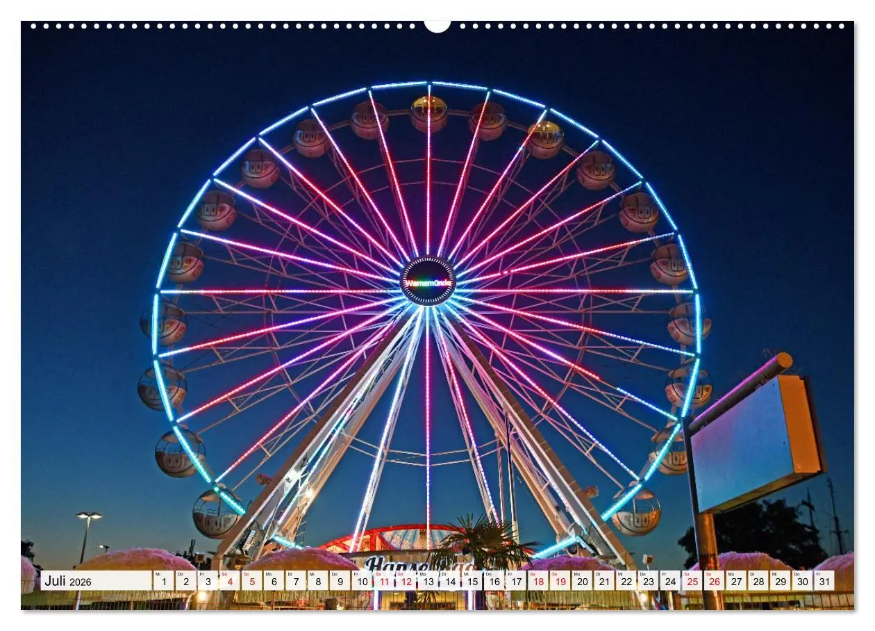 Bild: 9783457562659 | WARNEMÜNDE (hochwertiger Premium Wandkalender 2026 DIN A2 quer),...