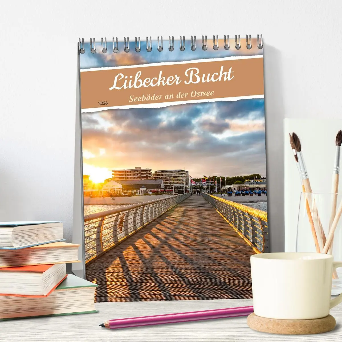 Bild: 9783516342659 | Lübecker Bucht Seebäder an der Ostsee (Tischkalender 2026 DIN A5...