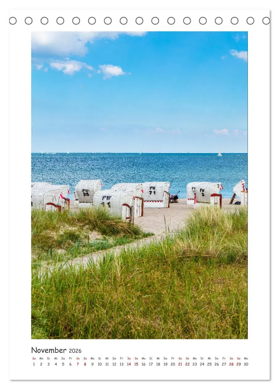Bild: 9783516342659 | Lübecker Bucht Seebäder an der Ostsee (Tischkalender 2026 DIN A5...