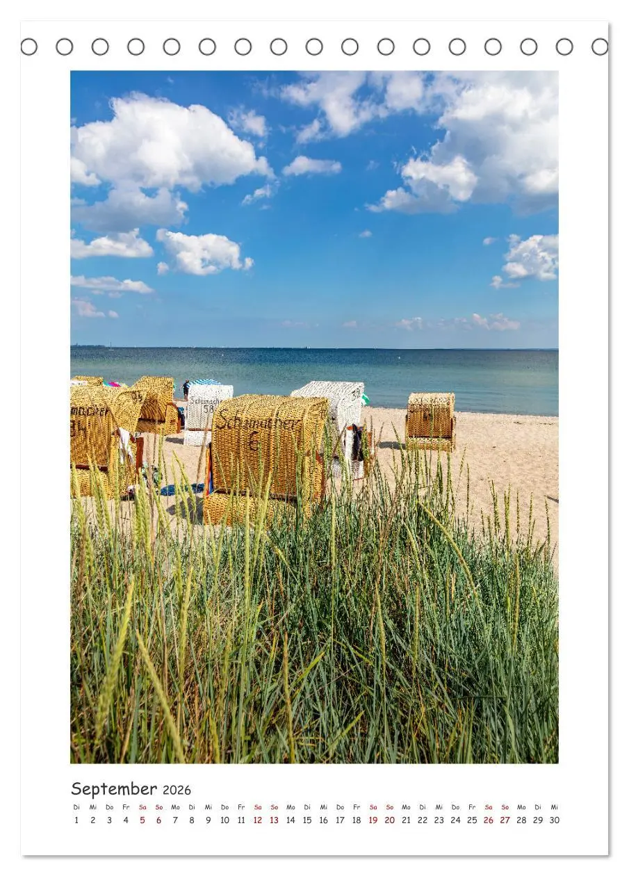 Bild: 9783516342659 | Lübecker Bucht Seebäder an der Ostsee (Tischkalender 2026 DIN A5...