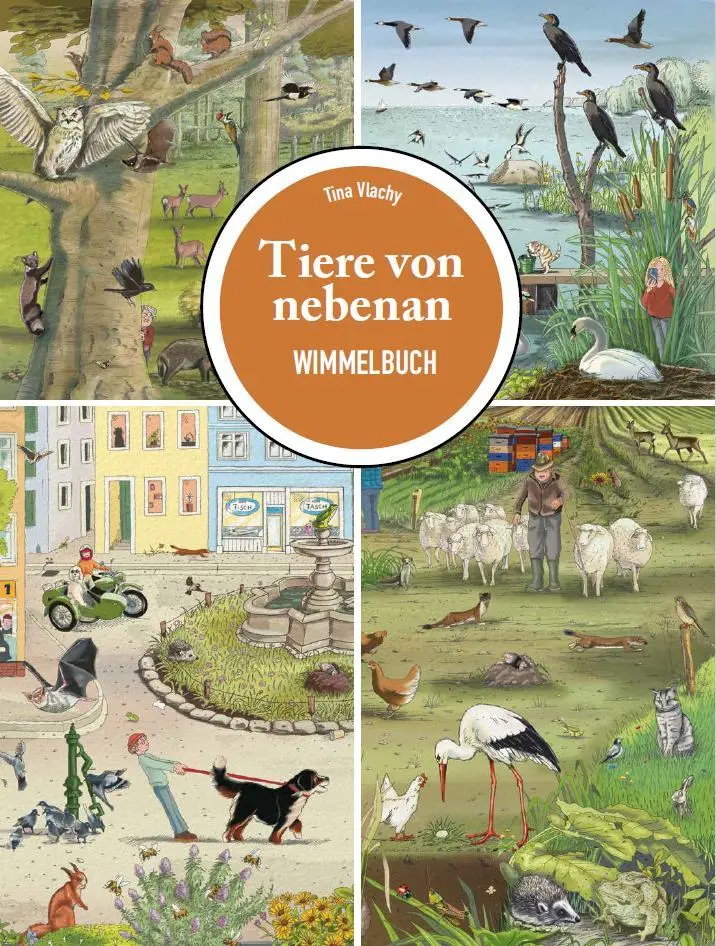 Cover: 9783985852659 | Tiere von nebenan | Tina Vlachy | Buch | 12 S. | Deutsch | 2025