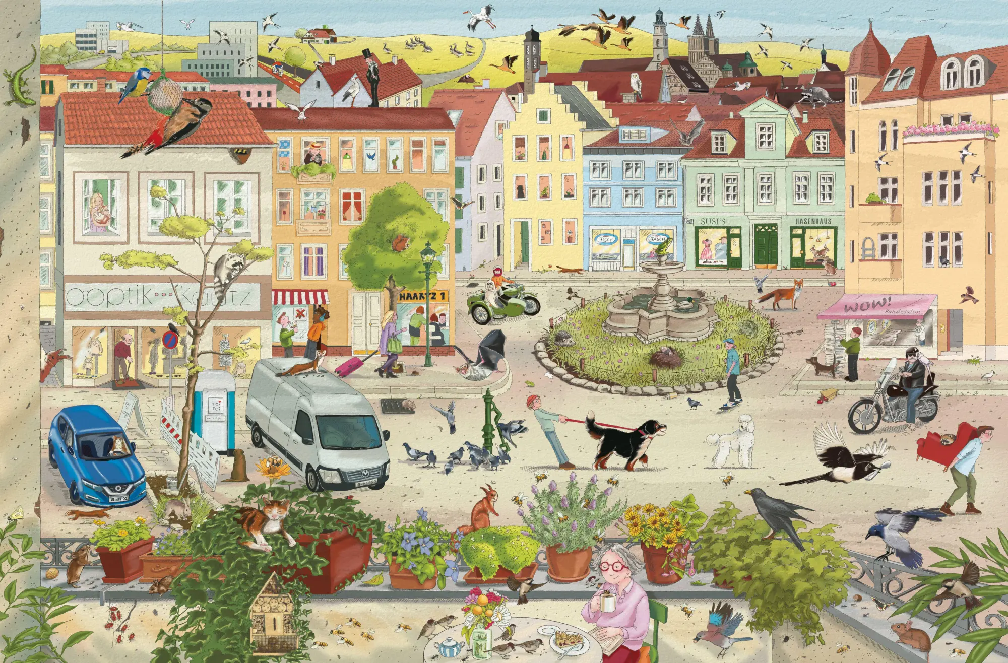 Bild: 9783985852659 | Tiere von nebenan | Tina Vlachy | Buch | 12 S. | Deutsch | 2025