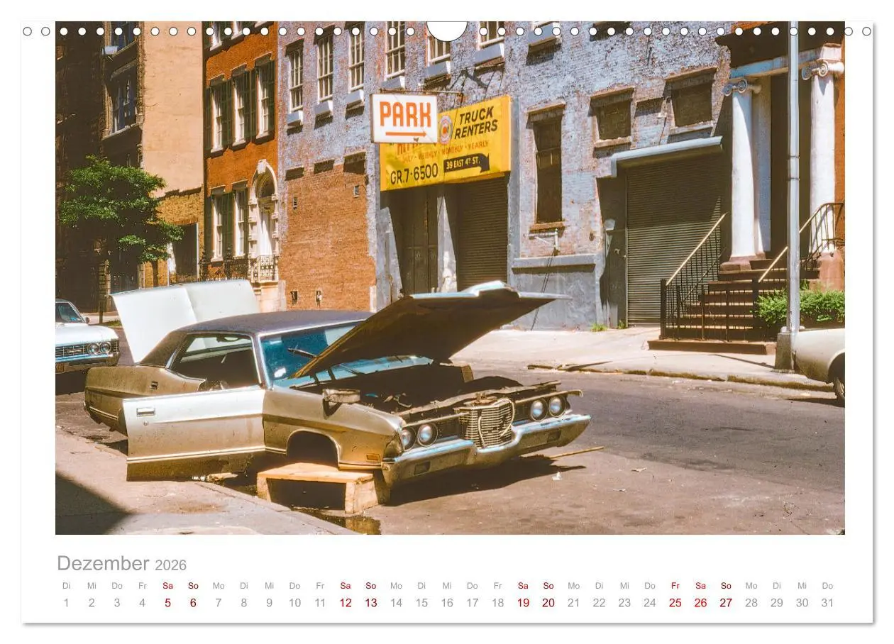 Bild: 9783457622759 | New York in 1975 (Wandkalender 2026 DIN A3 quer), CALVENDO...