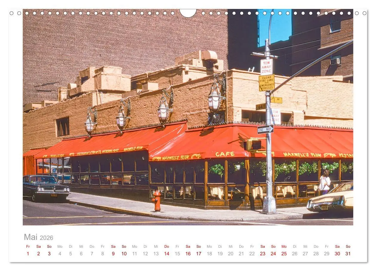 Bild: 9783457622759 | New York in 1975 (Wandkalender 2026 DIN A3 quer), CALVENDO...