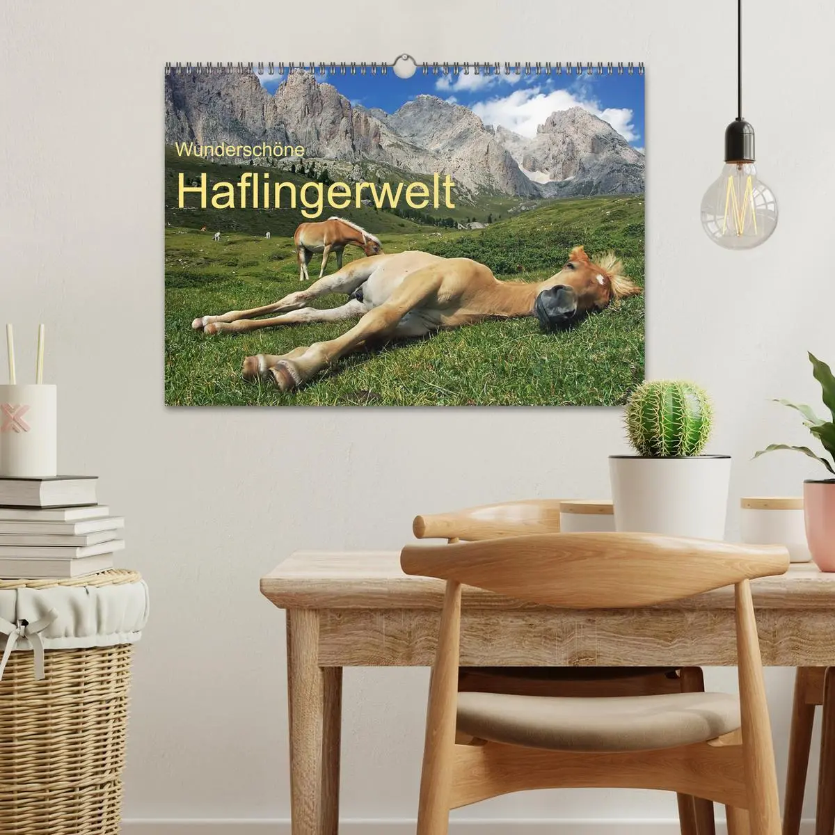 Bild: 9783516022759 | Wunderschöne Haflingerwelt (Wandkalender 2026 DIN A3 quer),...